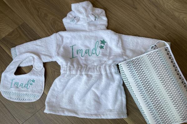 Personalized Bathrobe Baby | Accessories for Babies